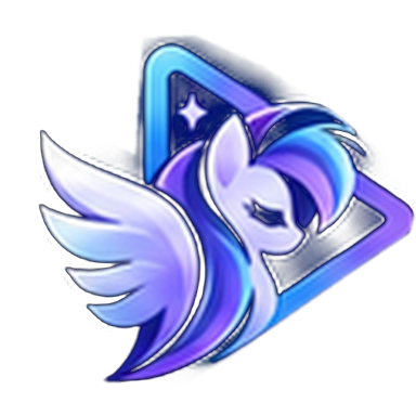 ManeStream winged pony emblem